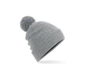 BEECHFIELD BF502 - WATER REPELLENT THERMAL SNOWSTAR® BEANIE Heather Grey