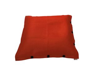 Shelto SH100 - Pouf with removable cover – Small size Orange