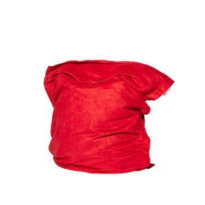 Shelto SHVELOURS - Velvet sceno poof Red