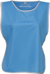 Yoko YHVJ259 - Hi Vis Reflective Border Tabard Sapphire