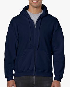 GILDAN GIL18600 - Sweater Hooded Full Zip HeavyBlend for him Navy