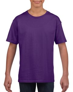 GILDAN GIL64000B - T-shirt SoftStyle SS for kids Purple