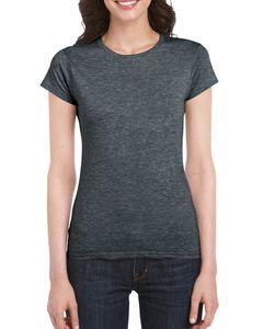 GILDAN GIL64000L - T-shirt SoftStyle SS for her Dark Heather
