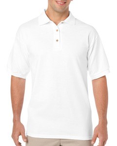 GILDAN GIL8800 - Polo Dryblend Jersey SS White