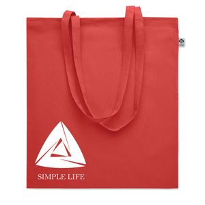 GiftRetail MO6711 - ONEL Organic Cotton shopping bag Red