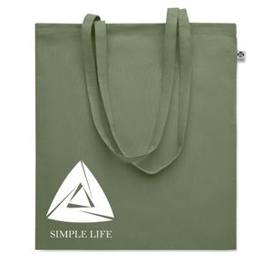 GiftRetail MO6711 - ONEL Organic Cotton shopping bag Green