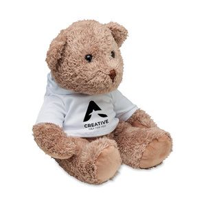 GiftRetail MO6738 - JOHN Teddy bear plush White