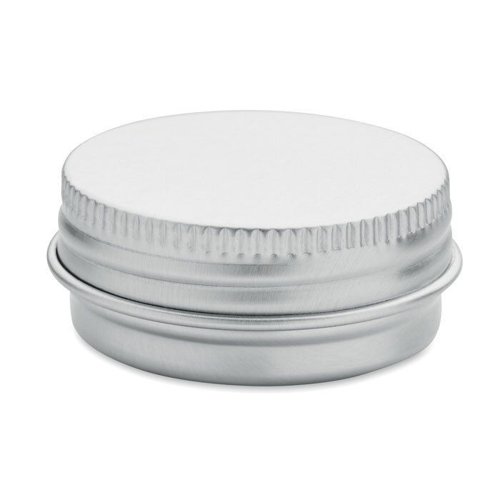 GiftRetail MO6809 - BALM Vegan lip balm in round tin