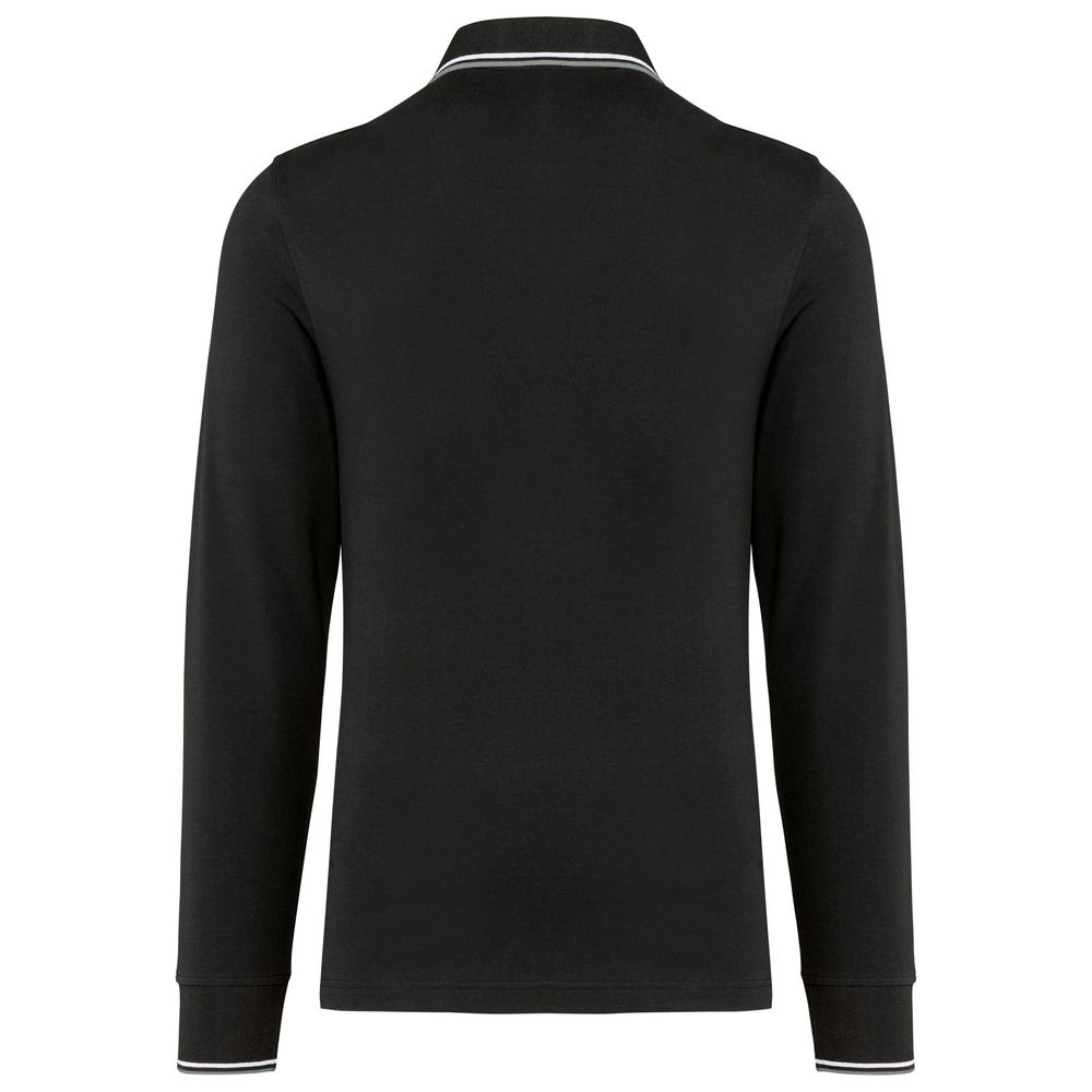 Kariban K280 - Men’s long-sleeved piqué knit polo shirt