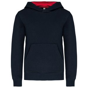 Kariban K453 - KIDS CONTRAST HOODED SWEATSHIRT