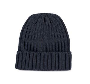 K-up KP953 - Double ribbed beanie with turn-up