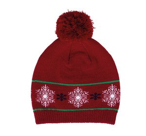 K-up KP558 - Beanie with Christmas patterns
