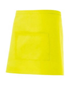 Velilla 404201 - SHORT APRON Hi-Vis Yellow