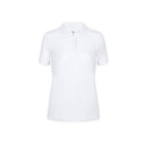 KEYA 5871 - Women White Polo Shirt WPS180 White