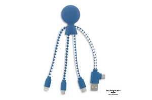Intraco LT41004 - 2081 | Xoopar Mr. Bio Charging cable Blue