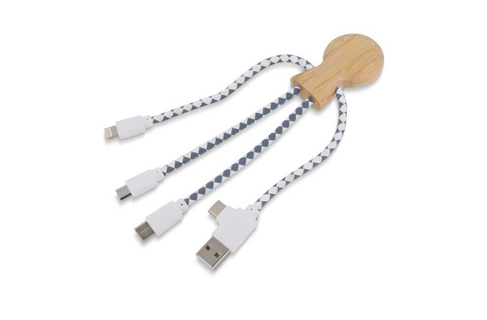 Intraco LT41016 - Xoopar Mr. Bio Bamboo Charging Cable
