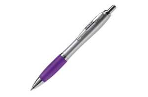 TopPoint LT80422 - Ball pen Hawaï silver silver/purple