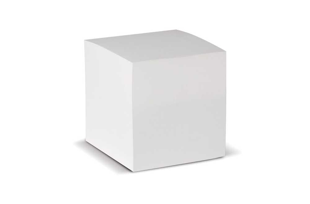 TopPoint LT91700 - Cube pad white, 9x9x9cm