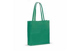 TopEarth LT95242 - Recycled cotton bag with gusset 140g/m² 38x10x42cm
