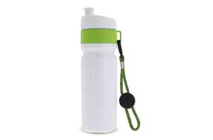 TopPoint LT98736 - Sports bottle with edge and cord 750ml White / Light green