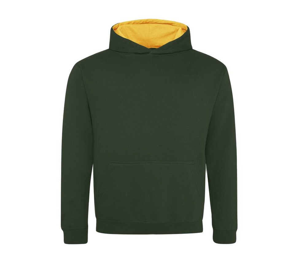 AWDIS JH03J - Children's sweatshirt with contrasting hood