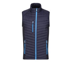 REGATTA RGA894 - MEN'S NAVIGATE HYBRID BODYWARMER Navy / French Blue