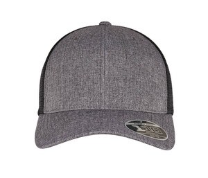 Flexfit F110MT - Trucker cap melange charcoal/black