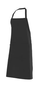 Velilla 404204 - 100% POLYESTER BIB APRON Black