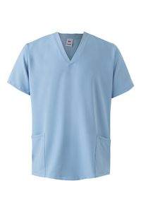 Velilla 535207 - MICROFIBER SCRUB TOP Blue Bay