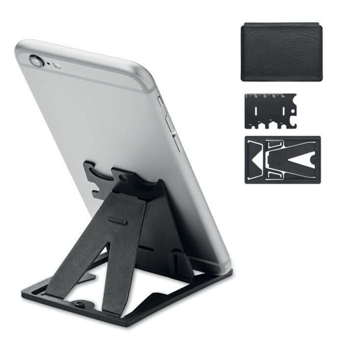 GiftRetail MO2071 - TACKLE Multi-tool pocket phone stand