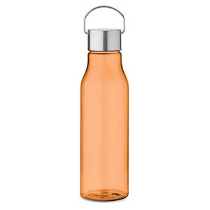 GiftRetail MO6976 - VERNAL RPET bottle with PP lid 600 ml transparent orange