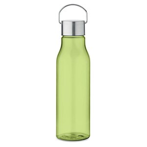 GiftRetail MO6976 - VERNAL RPET bottle with PP lid 600 ml Transparent Lime