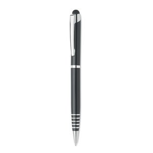 GiftRetail MO2157 - FLORINA Stylus ball pen Black
