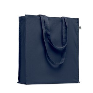 GiftRetail MO2197 - BENTE COLOUR Organic cotton shopping bag Blue