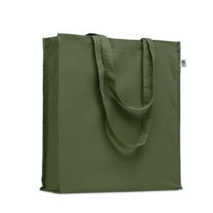 GiftRetail MO2197 - BENTE COLOUR Organic cotton shopping bag Green