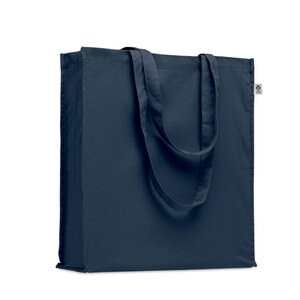 GiftRetail MO2197 - BENTE COLOUR Organic cotton shopping bag Dark Navy