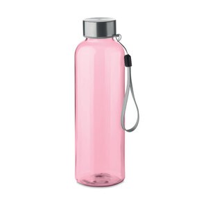 GiftRetail MO9910 - UTAH RPET RPET bottle 500ml transparent pink