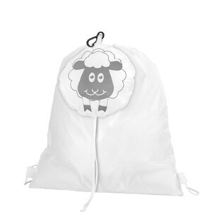 EgotierPro 31137 - Polyester Folding Backpack in Animal Bag ANIMALS OVEJ