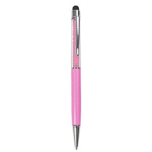 EgotierPro 33584 - Aluminum Pen with Touchscreen Pointer & Diamonds DIAMONDS