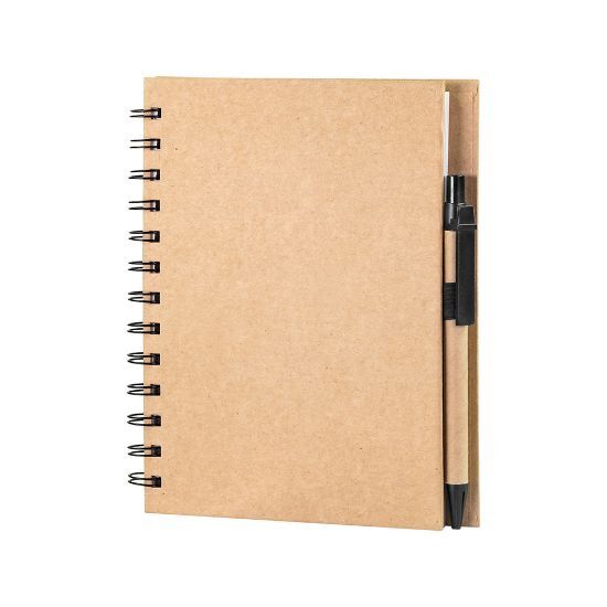 EgotierPro 37026 - A5 Notebook with Matching Pen, 60 Sheets BOARD