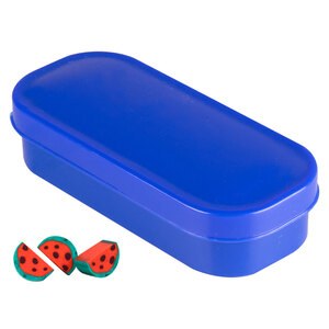 EgotierPro 38019 - Fruit-Shaped Eraser Set, 20 Pieces FRUITS