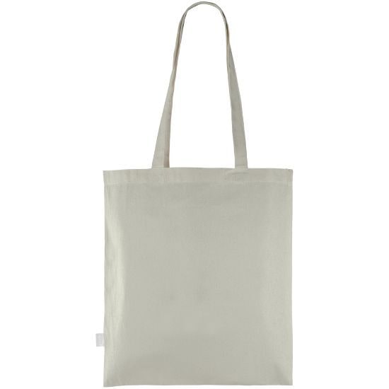 EgotierPro 38538 - Organic Cotton Bag with Long Handles ECOLOGY