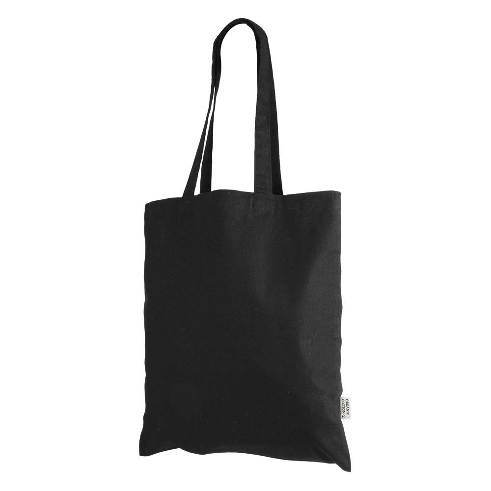 EgotierPro 52043 - Organic Cotton Bag with Long Handles COLORS