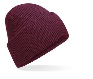 BEECHFIELD BF385R - CLASSIC ENGINEERED DEEP CUFFED BEANIE Burgundy