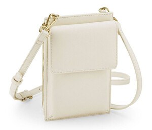 BAG BASE BG767 - BOUTIQUE CROSS BODY PHONE POUCH Oyster