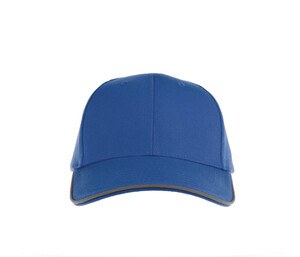 ATLANTIS HEADWEAR AT265 - 6-panel & reflecting piping cap Royal