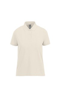 B&C CGPW461 - MY POLO 180 Ladies' short sleeves Off White