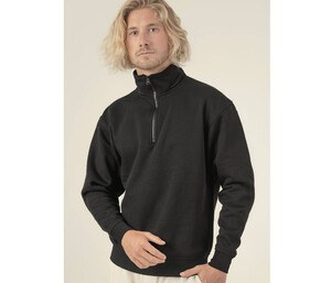 JHK JK298 - Zip neck sweatshirt