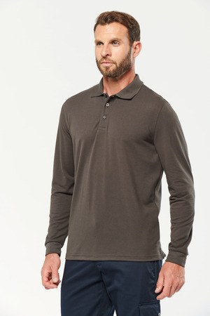 WK. Designed To Work WK276 - Mens long-sleeved polo shirt