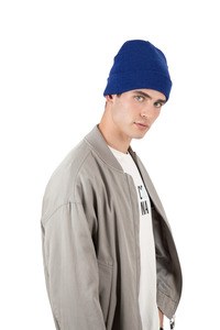 K-up KP892 - Recycled beanie with knitted turn-up